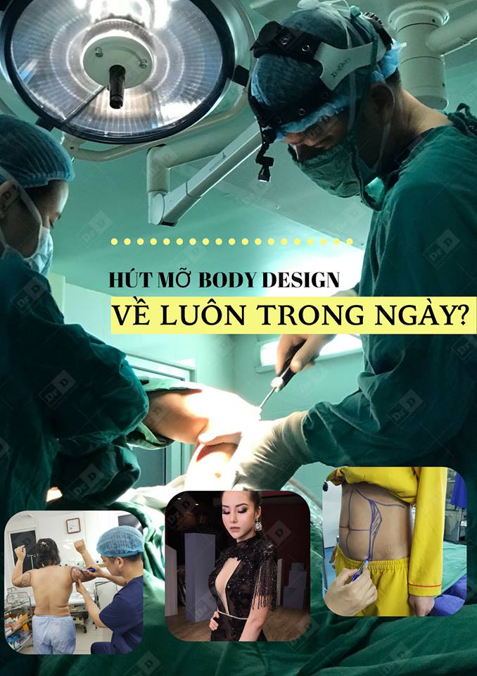 Hút mỡ bằng công nghệ Vaser Lipo có thể về luôn trong ngày