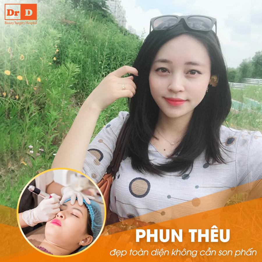 Phun  thêu thẩm mỹ