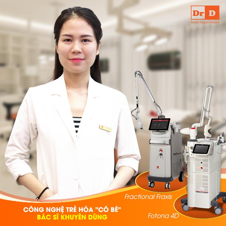 DrD sở hữu những công nghệ trẻ hóa cô bé hiện đại nhất